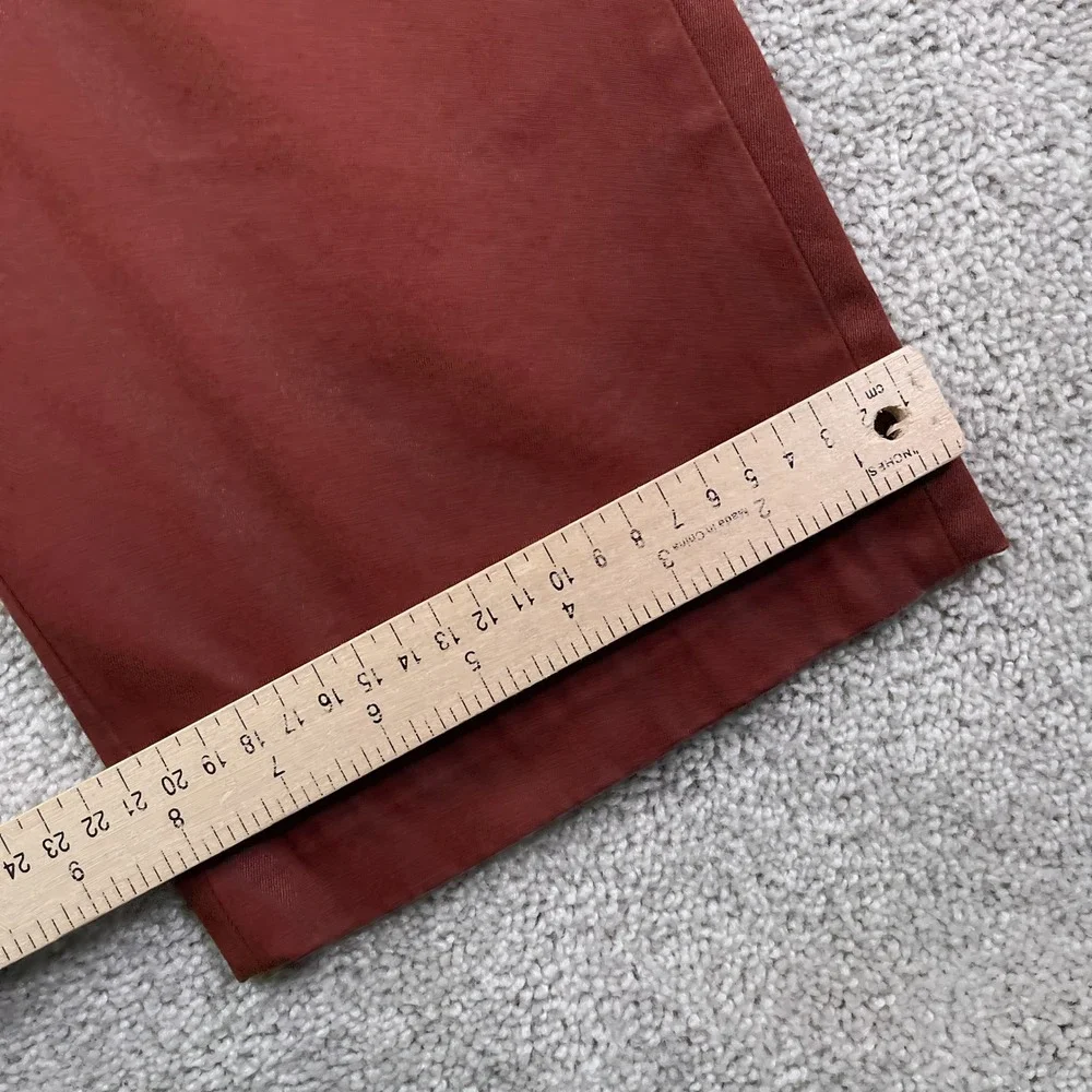Banana Republic Pants Mens 36x34 Brown Aiden Slim Fit Rapid‎ Movement Chino